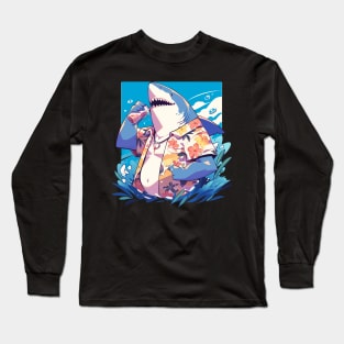 cool shark Long Sleeve T-Shirt